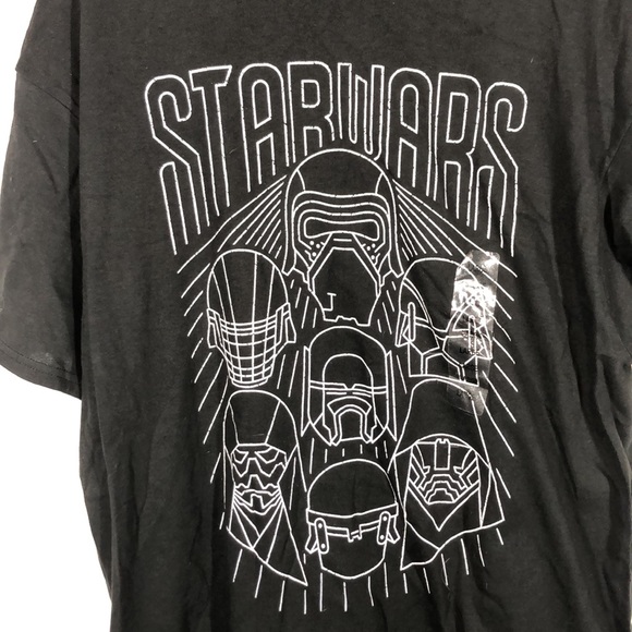 NWT Stars Wars black Darth Vader tee size large - Picture 3 of 7